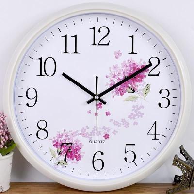 인테리어 인기 예쁜 벽시계 가정용 시계 고전 장식 전자시계 벽걸이 시계가 귀엽다-503162