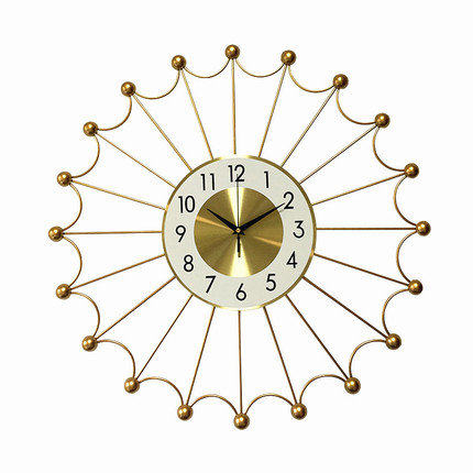 인테리어 인기 예쁜 벽시계 괘종시계 모던 베이직 시계 마천륜철예 시계 거실 벽-503228