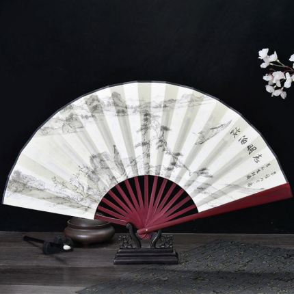 전통 무용 공연 부채 부채춤 전통한복춤추기고대선여름흰부채신품공연선남-512159