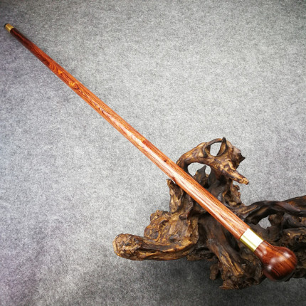 등산 스틱 하이킹 지팡이 원목 노인 지팡이 적목 노년 지팡이 황화 배 나무 원-512302