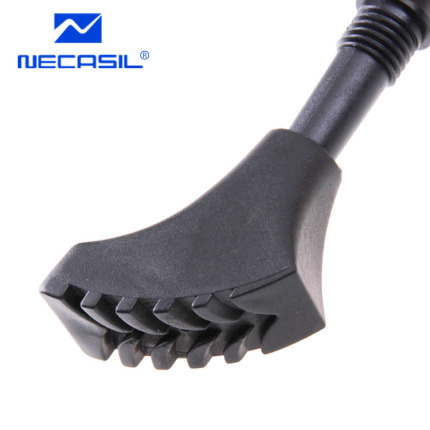 등산 스틱 하이킹 지팡이 스틱 액세서리 탑 마운트 범용 미끄럼 방지 매트 고무헤드-512306