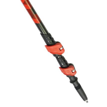등산 스틱 하이킹 지팡이 MBC 탄소섬유 스틱 접이외쇄 초경량탄소 신축이음-512320