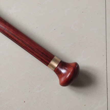 등산 스틱 하이킹 지팡이 자단홍목 지팡이 노인 미끄럼 방지 지팡이 원목 문명-512339