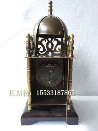 앤틱 빈티지 시계 시계황동기계유람선단기-520376