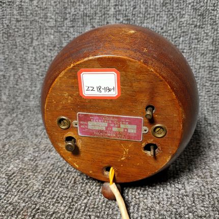 앤틱 빈티지 시계 서양 골동품 민국노 상하이 미국 수입 작은 전기시계 탁상시계-520392