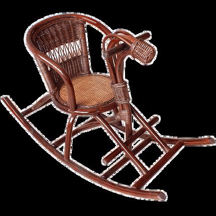 라탄 스툴 건강 의자 캐주얼 익지 시트 의자 후지요마 핸드메이드 아동 목마 의자-520442