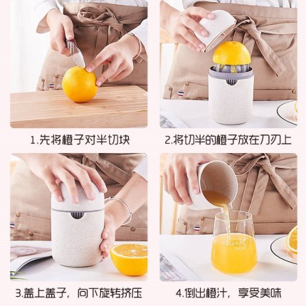 수동 과일 착즙기 수동 믹서 과일 오렌지 주스 압출기 가정용 오렌지 레몬 튀김 주스-524309