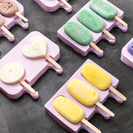아이스크림 만들기 메이커 아이스크림 콘 빙수 식품급 실리콘 몰드 가정용 빙붕-525494