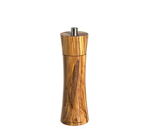 자센하우스 핸드밀 Zassenhaus salt and pepper grinder with olive wood coaster 독일출고-529468