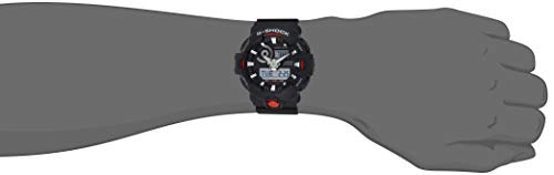 카시오 시계 G Shock Quartz Watch with Resin Strap, Black, 25.8 (GA700-1ACR)  미국출고 -537963