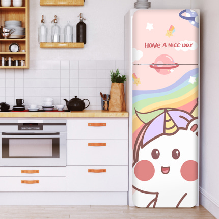 냉장고리폼 인스타 캐릭터 곰돌이 냉장고 스티커 패치 방수 스폿 아이디어 빈-539339