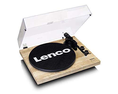 Lenco LBT 188 블루투스 턴테이블 LP 플레이어 2개 속도 33u 45umin 비닐 MP3로 디지털화-543396 독일출고