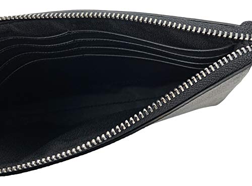 여자코치가방 백 Coach Crossgrain Leather Large Wristlet with Chain - 73044 - Black  미국출고-560321