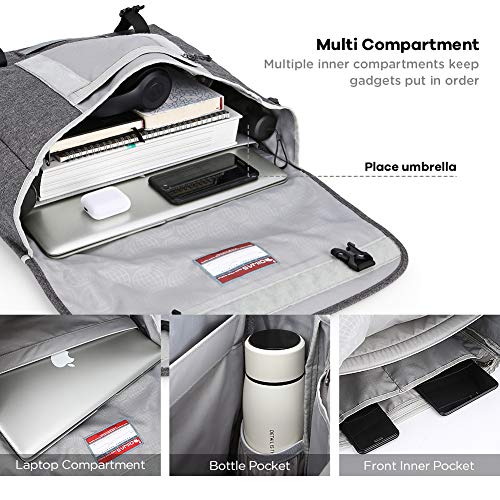 OIWAS Messenger Bag for Women - Canvas 14 Inch Laptop Satchel Computer Briefcase Mens 코로스바디 백 미국출고-560394