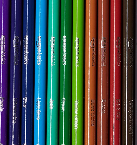 아마존 베이직 Amazon Basics Soft Core 색연필-24 색 세트 미국출고 -564124
