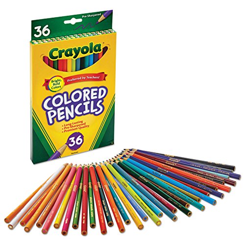 크레욜라 제품 소개-크레욜라-Pencils Long Cannon Woodcase Color, 3.3mm, 24 Assorted Colors / Set-Sold as 1 Set-Presharpened Points. - 미국출고 -564131