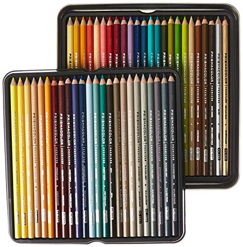 프리즈 마 Premier 색연필 | 그리기, 스케치, 성인 색칠을위한 미술 용품 | 소프트 코어 컬러 연필, 72 팩 미국출고 -564132