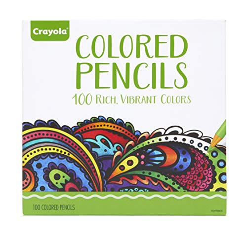 크레욜라 100 색연필, Amazon Exclusive, Adult Coloring, Gift 미국출고 -564159