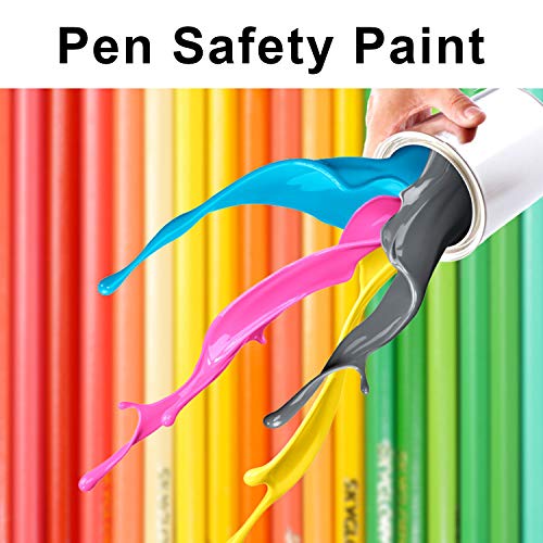 MEMX 색연필 세트, Presharpened-성인 및 어린 이용 색연필-골판지 케이스가있는 아티스트 용 색연필-성인용 색칠 공부 용 색연필, 24 색 미국출고 -564193