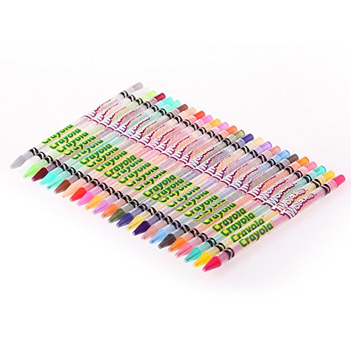 크레욜라 Twistables 색연필 Kit, 25 Twistables 색연필, 종이 40 장 미국출고 -564242