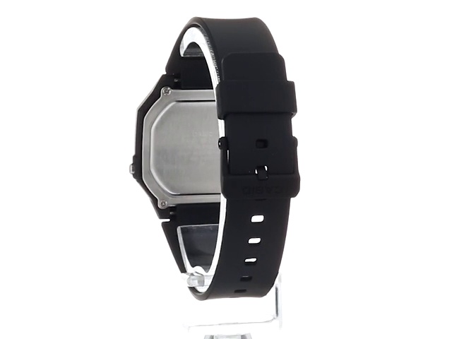 카시오 손목시계 남성 클래식 쿼츠 레진 캐주얼 시계, 색상 - 블랙 (모델 - W-217H-1AVCF) 미국출고 -564372