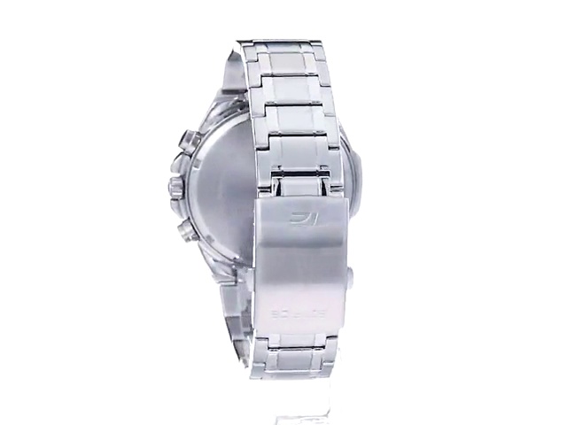 카시오 손목시계 Mens Edifice Quartz Watch with Stainless-Steel Strap, Silver, 26 (Model - EFR-564D-1AVCR) 미국출고 -564413