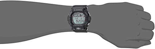 카시오 손목시계 GSHOCK 스테인리스 스틸 쿼츠 시계 , 블랙, 21.4 (모델 - GD350-1CR) 미국출고 -564447