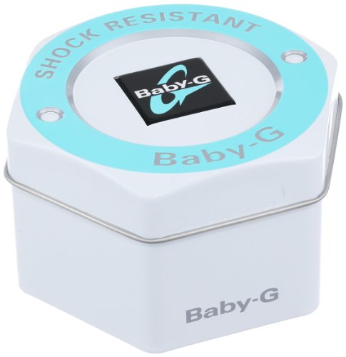 카시오 손목시계 여성용 BA-111-1ACR Baby-G 아날로그-디지털 디스플레이 쿼츠 블랙 시계 미국출고 -564455