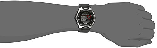 카시오 손목시계 Wave Ceptor Quartz Watch with Resin Strap, Black, 16 (모델 - EAW-WV-200A-1AV) 미국출고 -564517