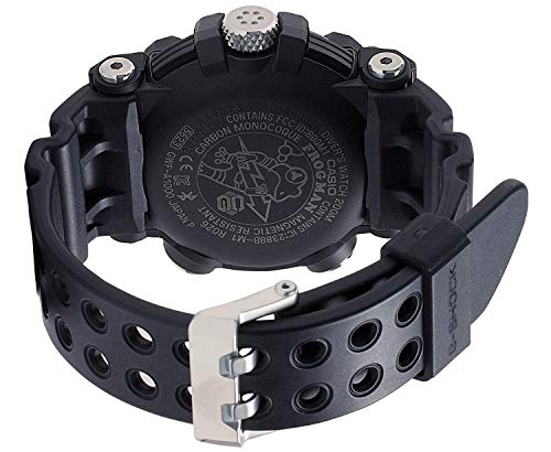 카시오 손목시계 GWFA1000-1A Frogman 남성용 시계 블랙 56.7mm 카본 , 스테인레스 스틸 미국출고 -564518