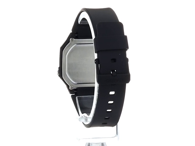 카시오 손목시계 남성 클래식 쿼츠 레진 캐주얼 시계, 색상 - 블랙 (모델 - W-217H-9AVCF) 미국출고 -564579