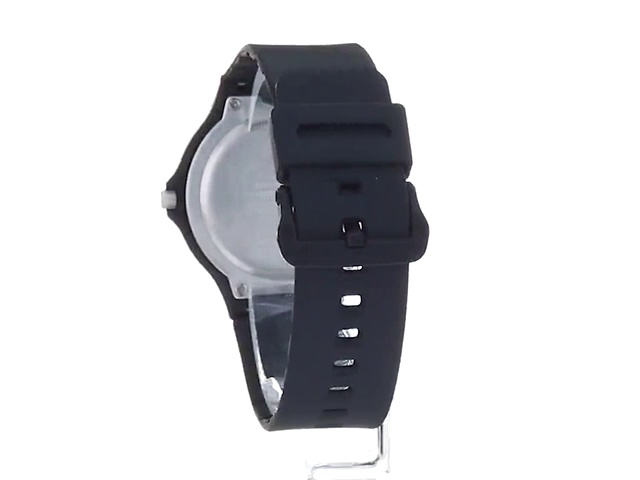 레진 스트랩이있는 카시오 손목시계 클래식 쿼츠 시계, 블랙, 21.45 (모델 - MW-240-7EVCF) 미국출고 -564605