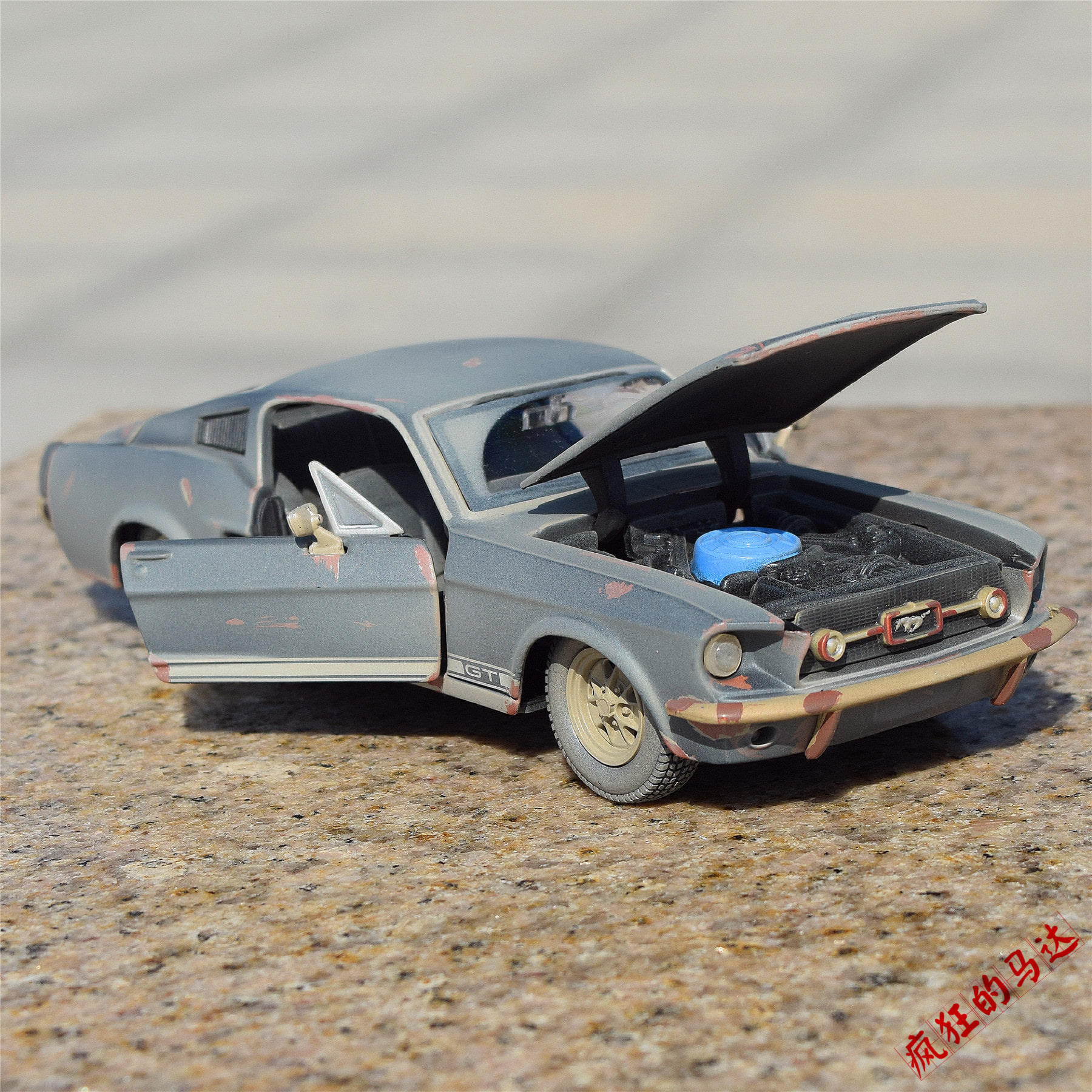 자동차모형 다이캐스트포드 야생마 GT묵은지 1967년형 질퍽한 빈티지 보스