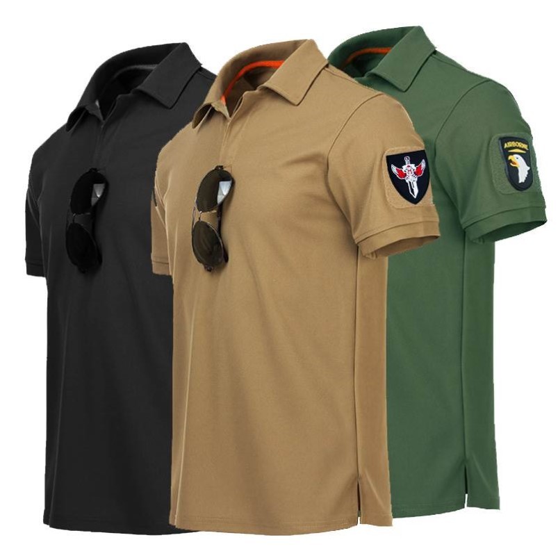밀리터리반팔전술 반팔 티셔츠 남 라운드 군부대 특근 군인 차이나 특전사-573357