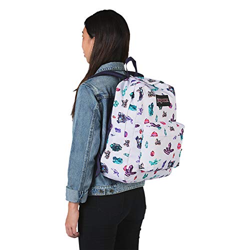 잔스포츠 백팩 가방 Black Label Superbreak Backpack - Lightweight School Bag  Powerful Magic Rocks Print  미국출고-577392