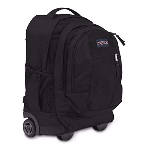 잔스포츠 백팩 가방, Driver 8 - Wheeled Backpack, (BLK) Black, One Size  미국출고-577407