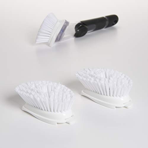 옥소 OXO Good Grips Soap Dispensing Dish Brush Refills, 2-Pack, White, 2 CT 미국출고-577944