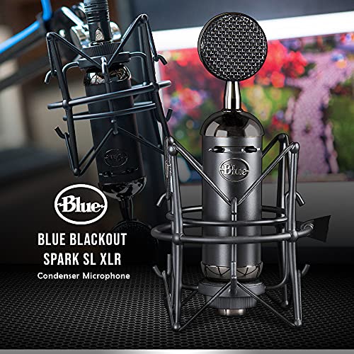 Blue Spark SL 대형 다이어프램 스튜디오 콘덴서 마이크 Xpix Studio 데스크탑 마이크 578384 미국출고 마이크