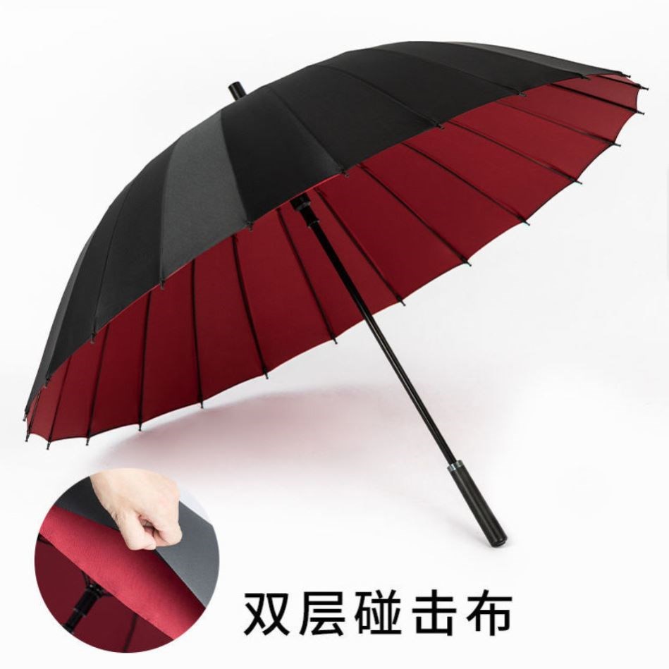 초대형 고급장우산 582370 긴 손잡이 우산 3인 오버사이즈 블랙