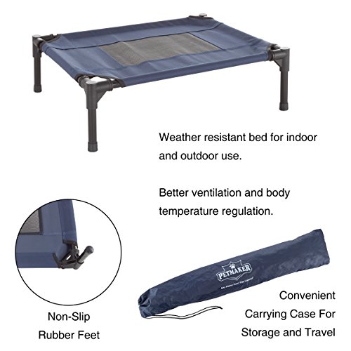 강아지 침대 휴대용 캠핑용 585202 탄탄한 사각형 미국
