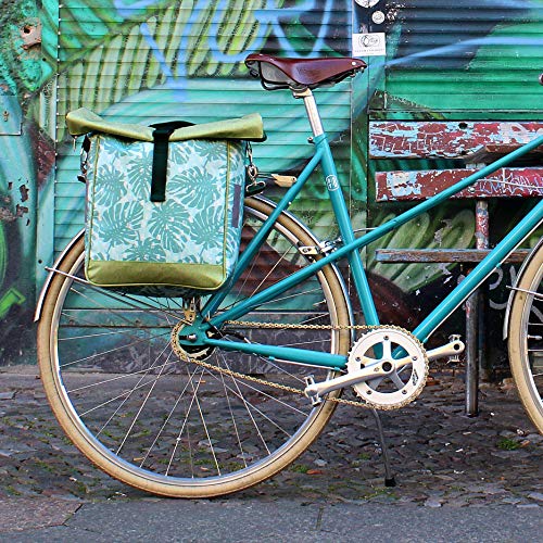캐주얼 배낭 독일 IKURI 러기지 자전거 가방 안장 585868 어깨끈 포함 방수 모델 몬스테라