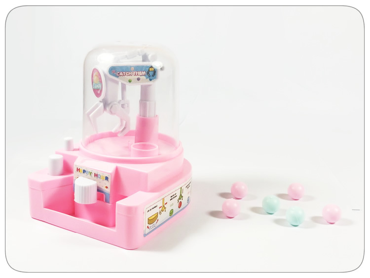 미니 인형뽑기 기계 586332 공 뽑기 장난감 소형 어린이집 가정용
