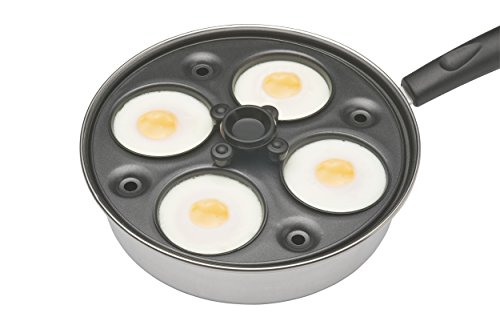 계란찜기 KitchenCraft 계란 4개용 프라이팬 인덕션 590546 탄소강 21cm 에그쿠커