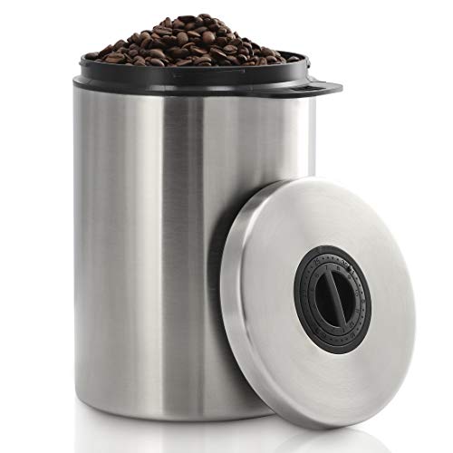 차보관함 티박스 독일 커피콩 1kg용 커피스쿱 밀폐형 커피통 차 코코아 파스타용 용기-599327
