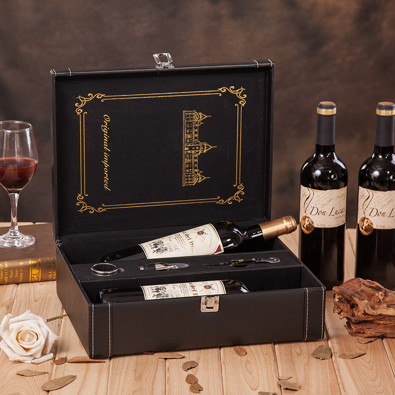 와인 포장 박스 와인 패키지 더블 프리미엄 와인 패키지 더블 위시본-602821