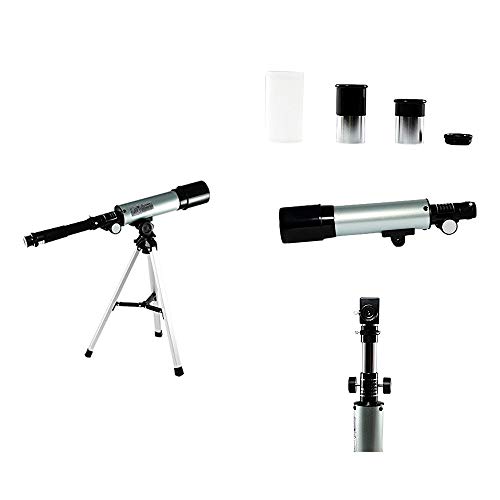 초보자 360mm 초점거리 달과 그 분화구 탐사를 위한 굴절기 와 초보자 휴대 603399 미국 천체 망원경 천문 별자리