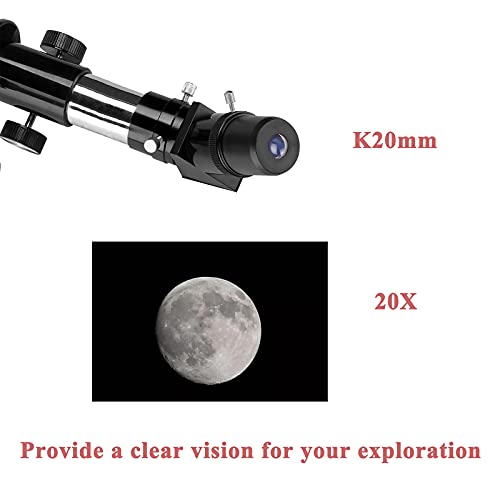 SVBONY 60mm 휴대 굴절 멀티 코팅 광학 초보자 이상 603439 미국 천체 망원경 천문 별자리