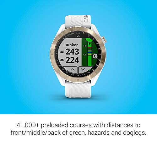 가민의 어프로치 S40 스타일리쉬 GPS 골프 스마트워치 터치스크린 디스플레이 포함 경량 605085 미국 시계