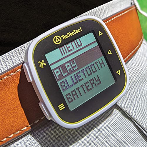 TechTec ULT G 초경량 골프 GPS 핸드헬드 충전식 배터리 LCD 디스플레이 38K 605288 미국 시계