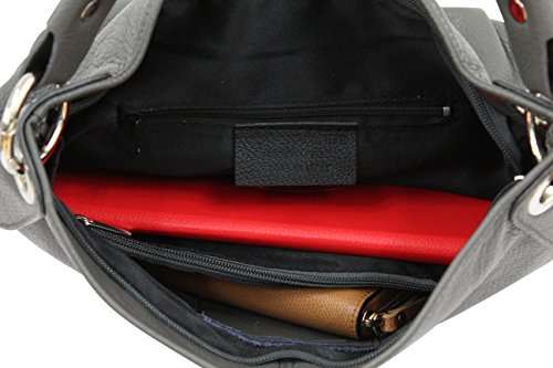 AMBRA Moda 가죽 가방 핸드백 숄더백 가방 쇼퍼 숄더백 GL012